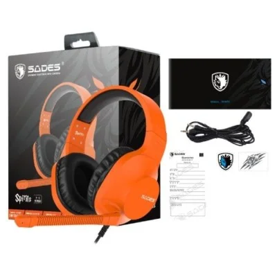 Sades Spirits SA721 Gaming Headset - Orange